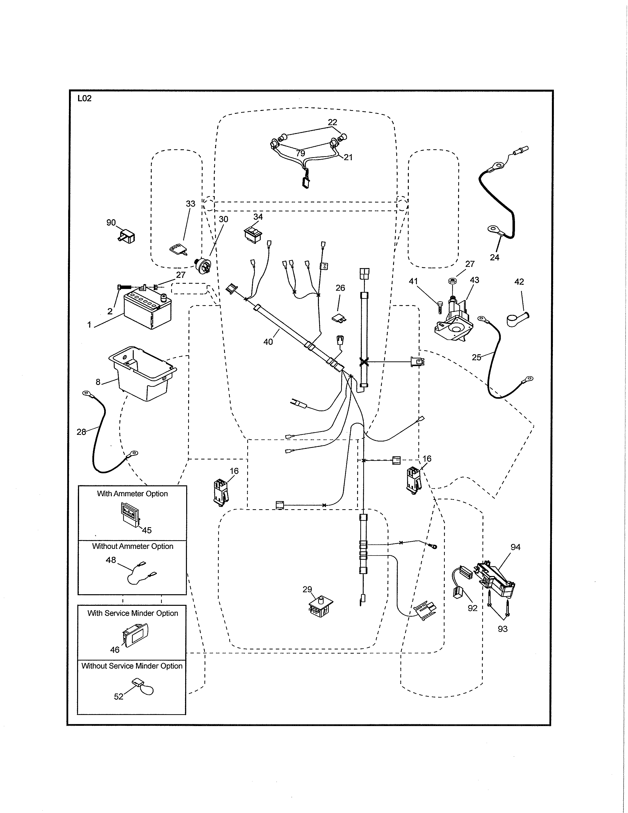 Poulan 96016001800 electrical diagram
