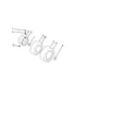 Poulan 96046000800 wheels and tires diagram