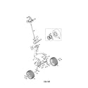 MTD 13AR91PT299 steering/axle diagram