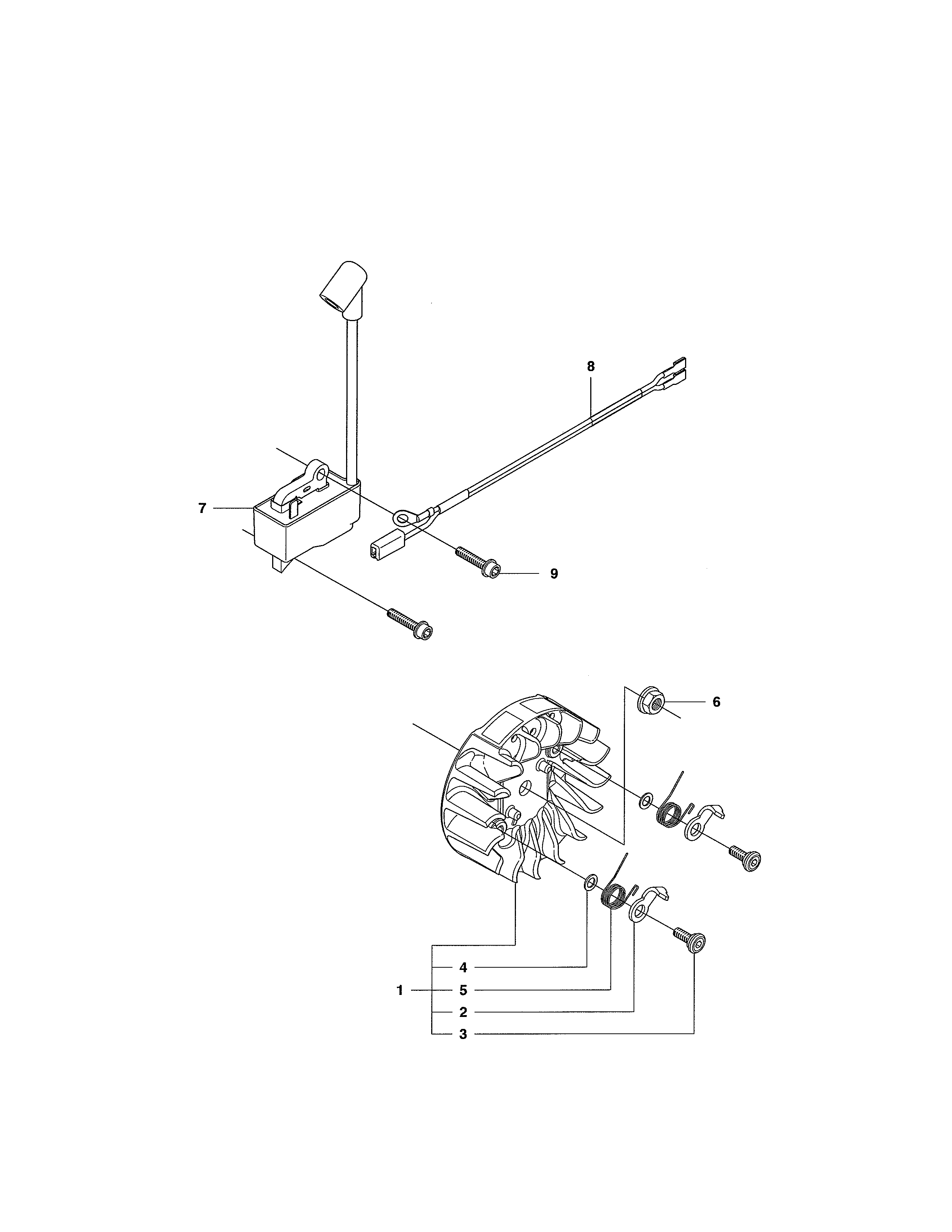 Husqvarna 440E ignition system 435,435e,440e diagram