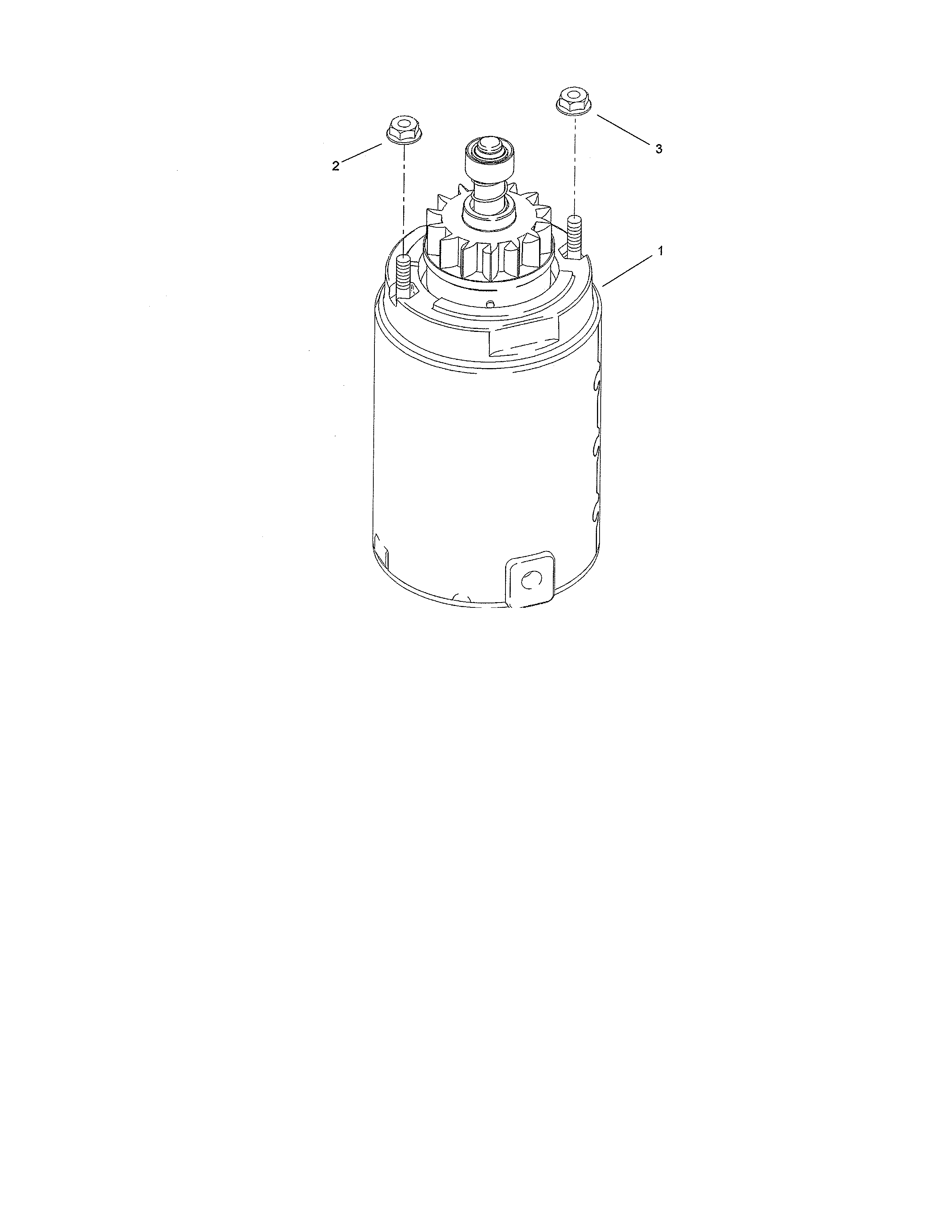 Toro 13AX60RH744 (1A056B50000 AND UP) starting system assembly diagram