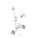 Craftsman 247289841 steering & axle diagram
