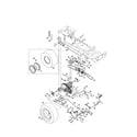 Craftsman 247289841 drive & rear wheels diagram