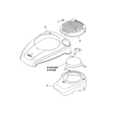 Husqvarna 917379134 blower housing/baffles diagram