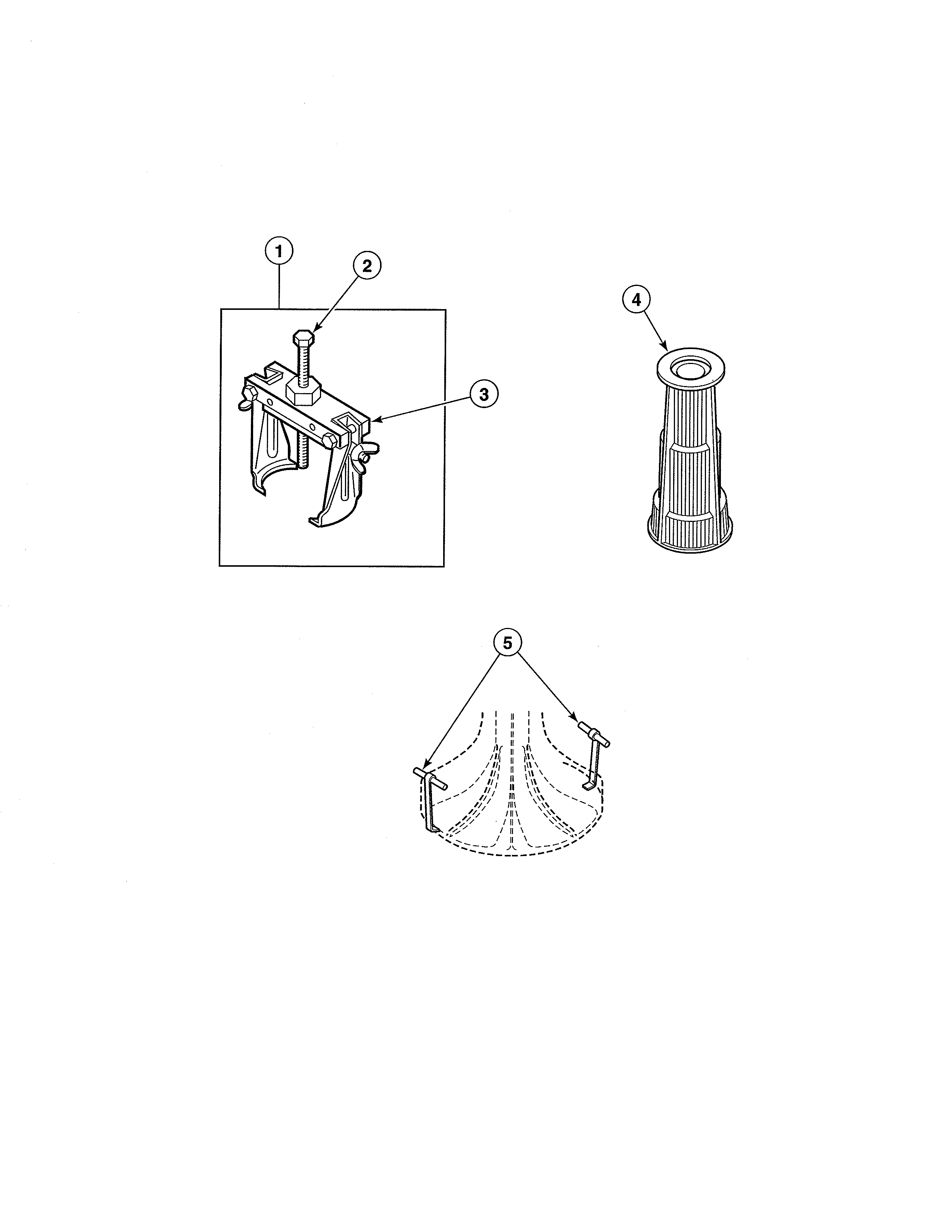 Alliance AWS01NW special tools diagram