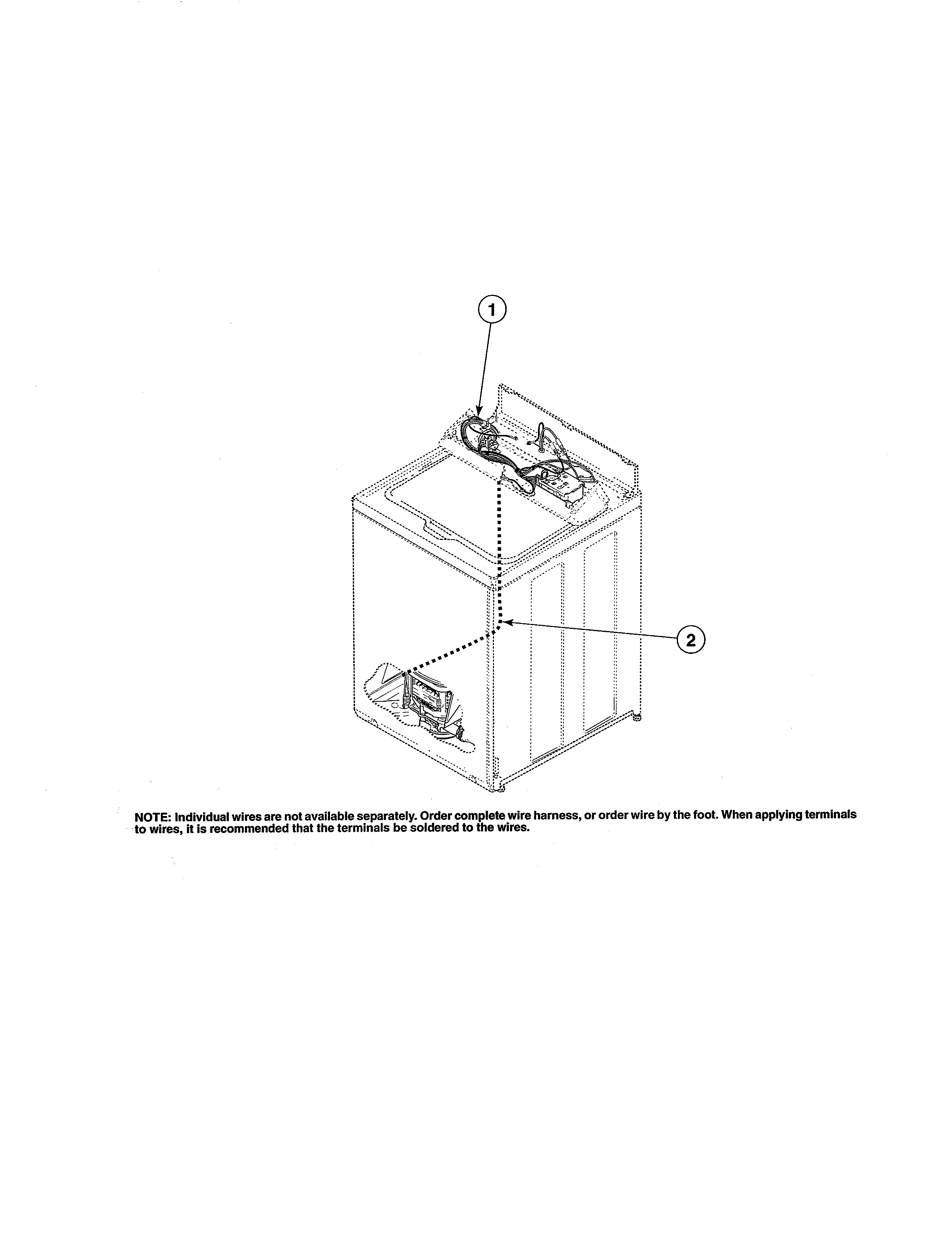Alliance AWS01NW wire harnesses/wires diagram