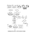 Ariens 936045 air cleaner/blower housing diagram