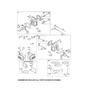 Ariens 936045 cylinder head/gasket set diagram