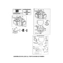 Ariens 936045 cylinder/sump diagram