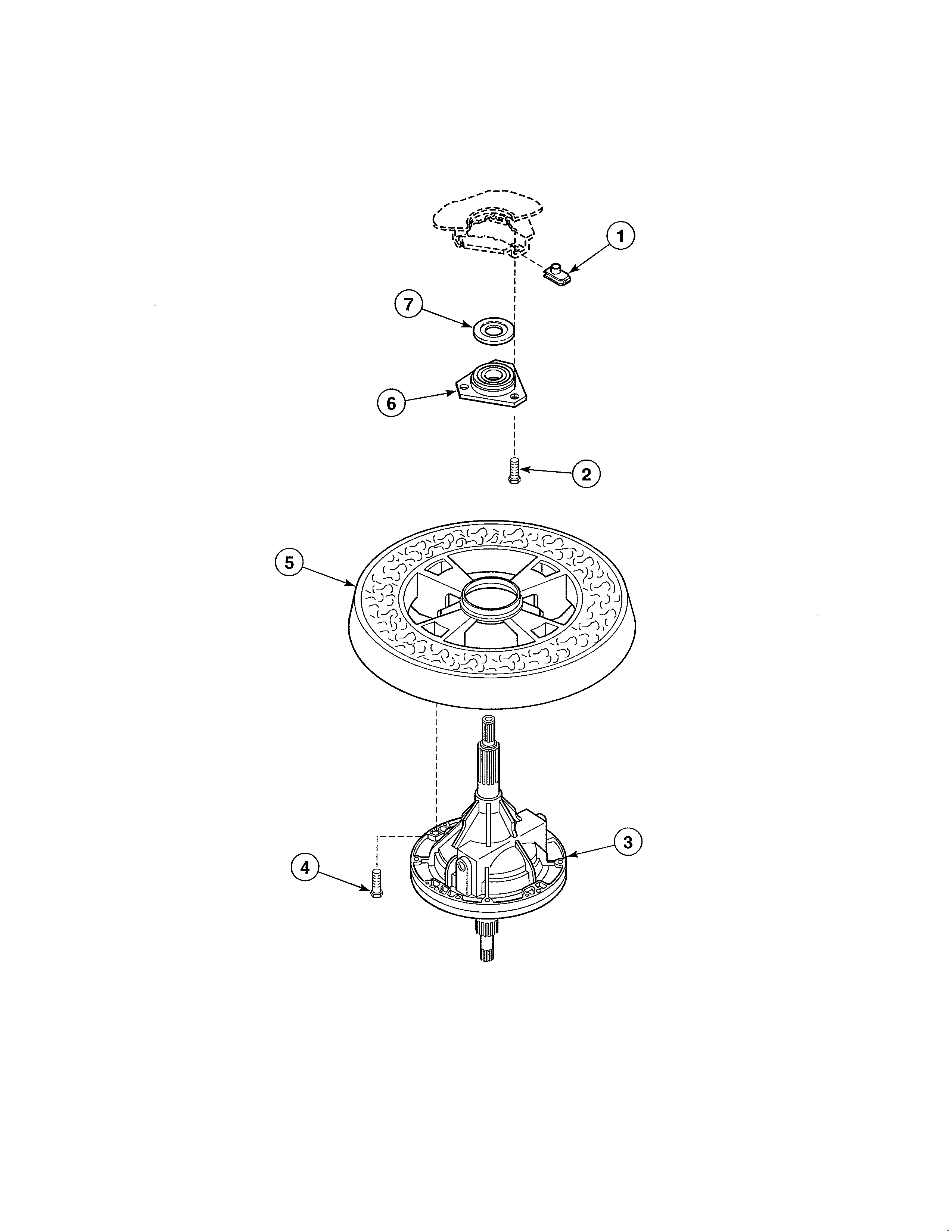 Alliance EA3820LA transmission/balance ring diagram