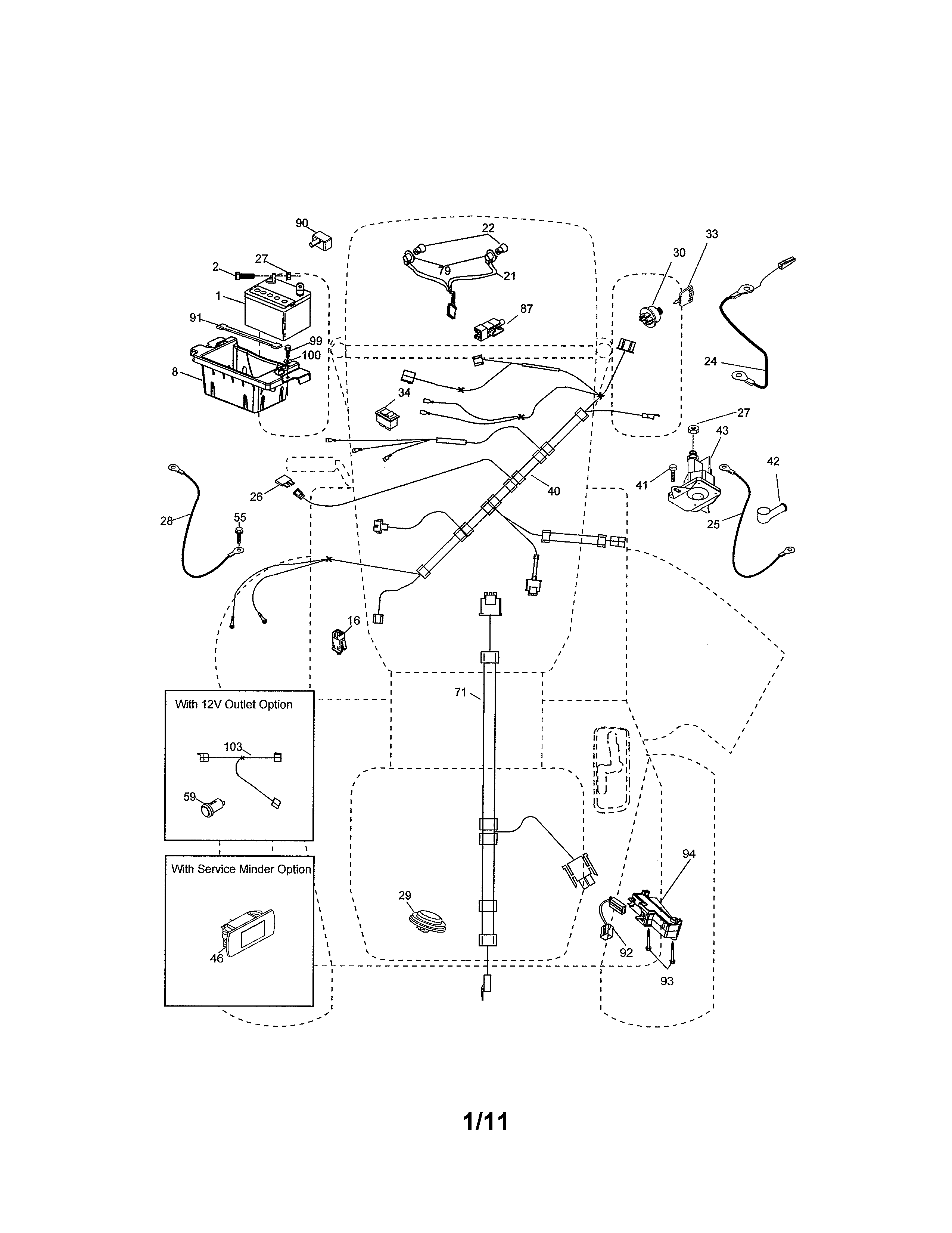Craftsman 917288620 electrical diagram