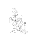 Craftsman 247288881 seat & fender diagram