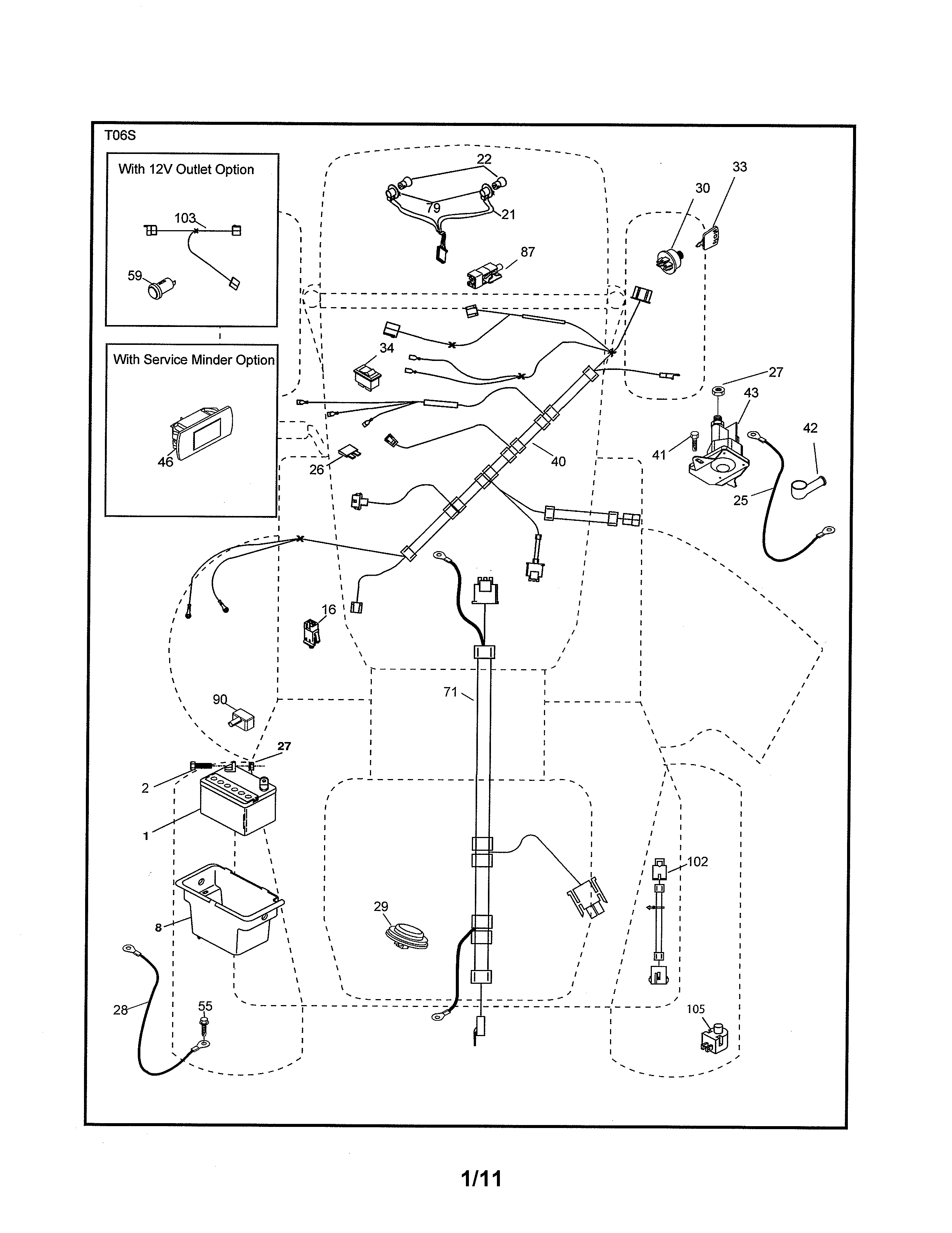 Husqvarna 917240460 electrical diagram