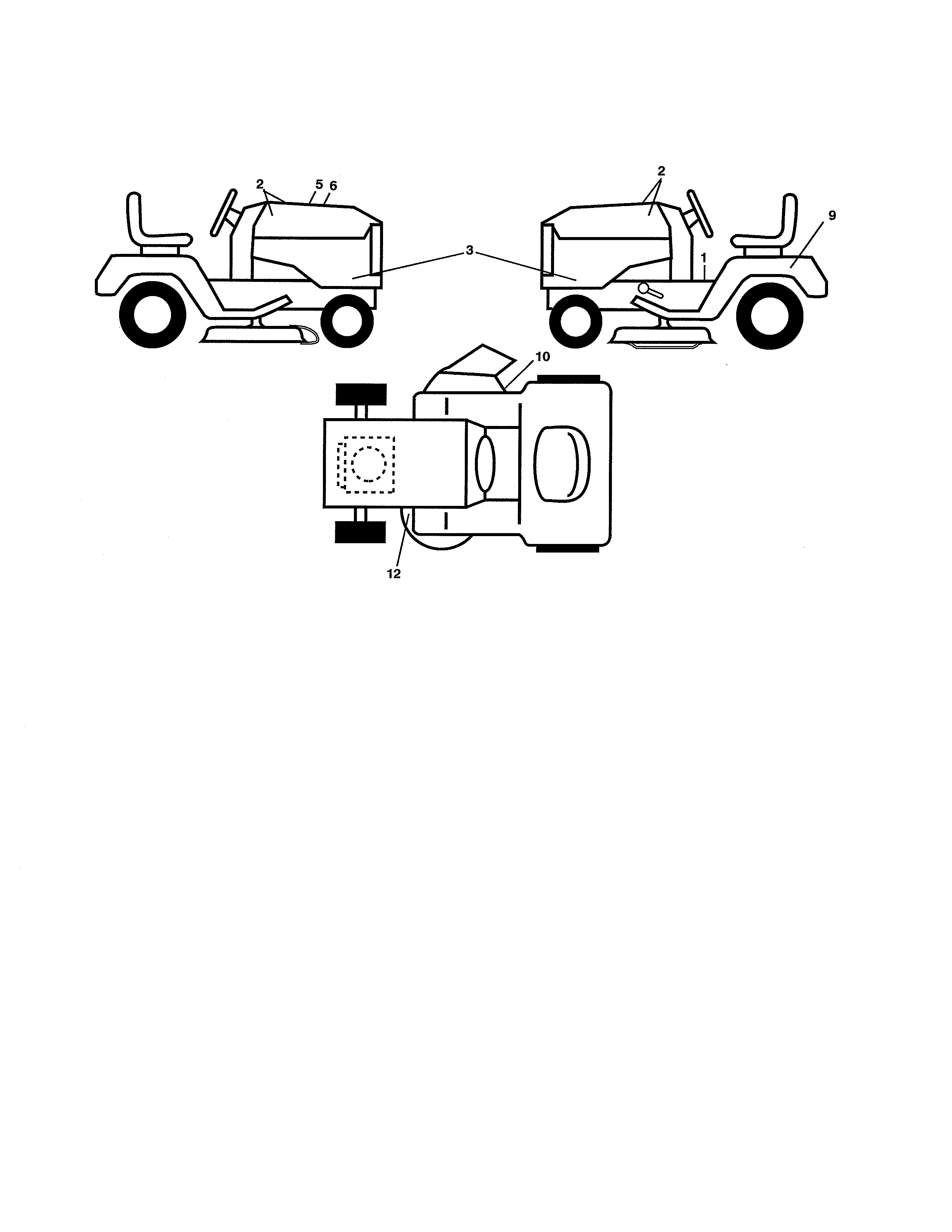 Husqvarna 917240460 decals diagram