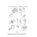 Craftsman 917374369 cylinder/crankshaft/sump diagram