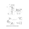 Craftsman 917374105 carburetor/fuel tank/muffler diagram