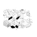 Craftsman 917374095 engine/housing/handle diagram