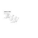 Craftsman 917288512 wheels & tires diagram