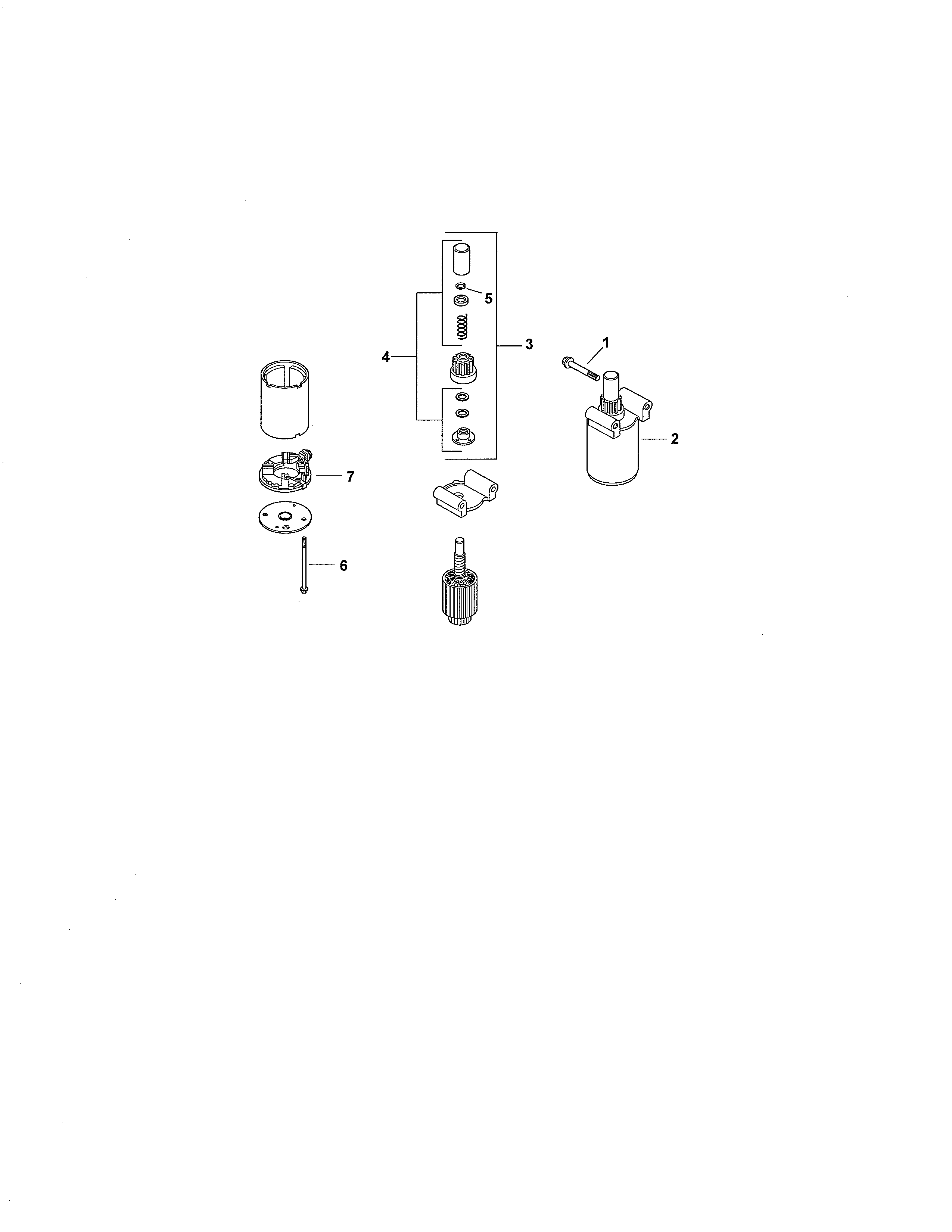 Cub Cadet 17AF9BKH756 starter motor diagram