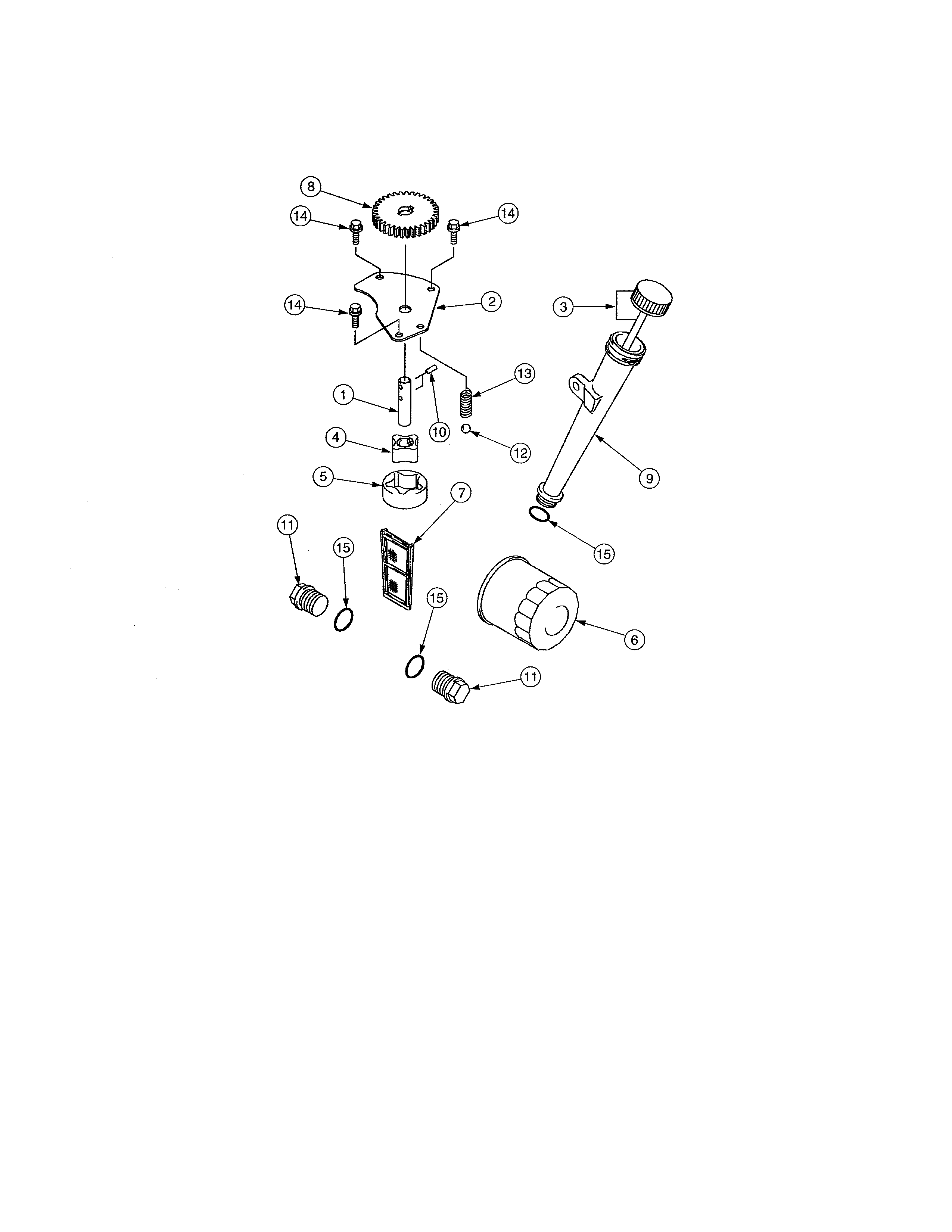 Cub Cadet 17AA5D7P756 lubrication diagram