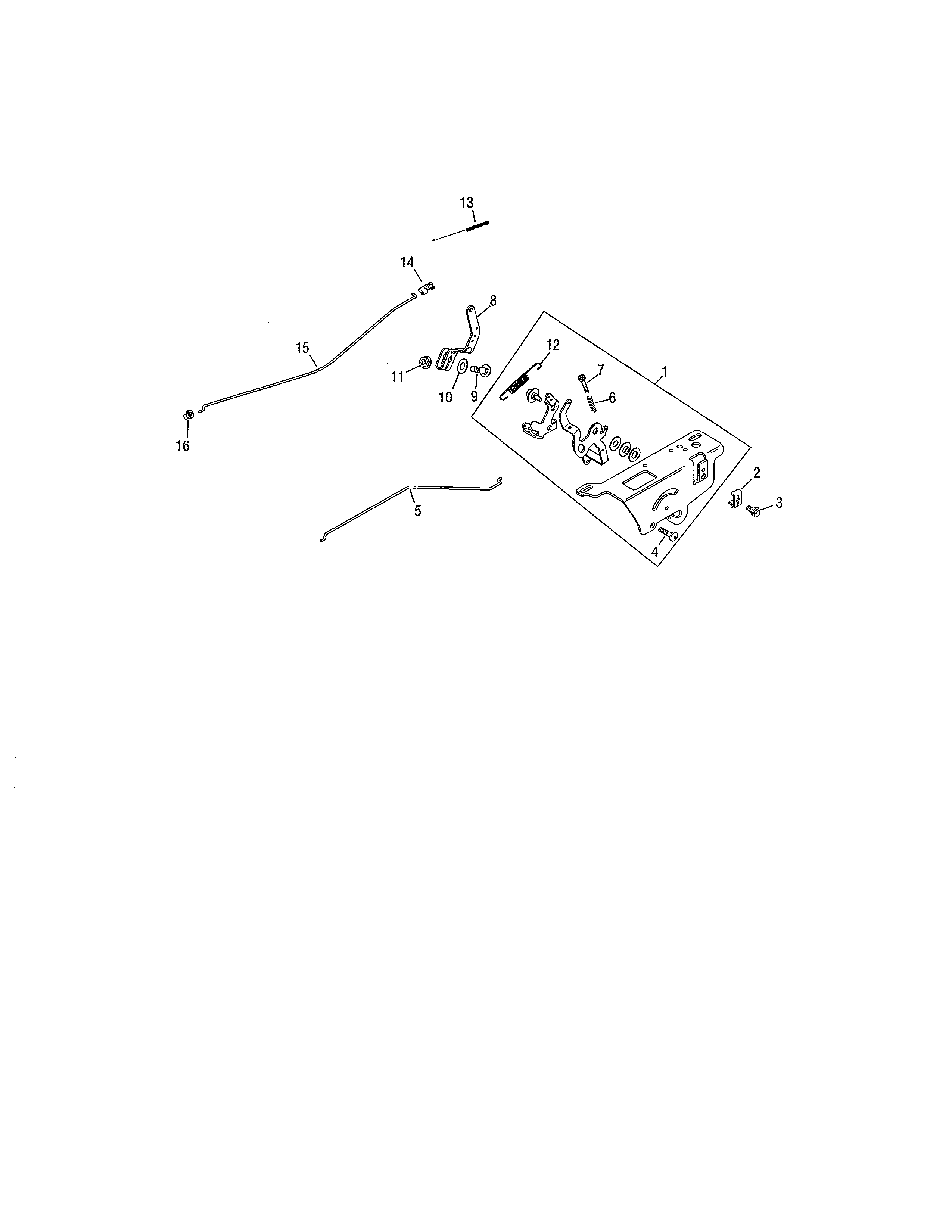 Cub Cadet 17AE2ACG756 engine controls diagram