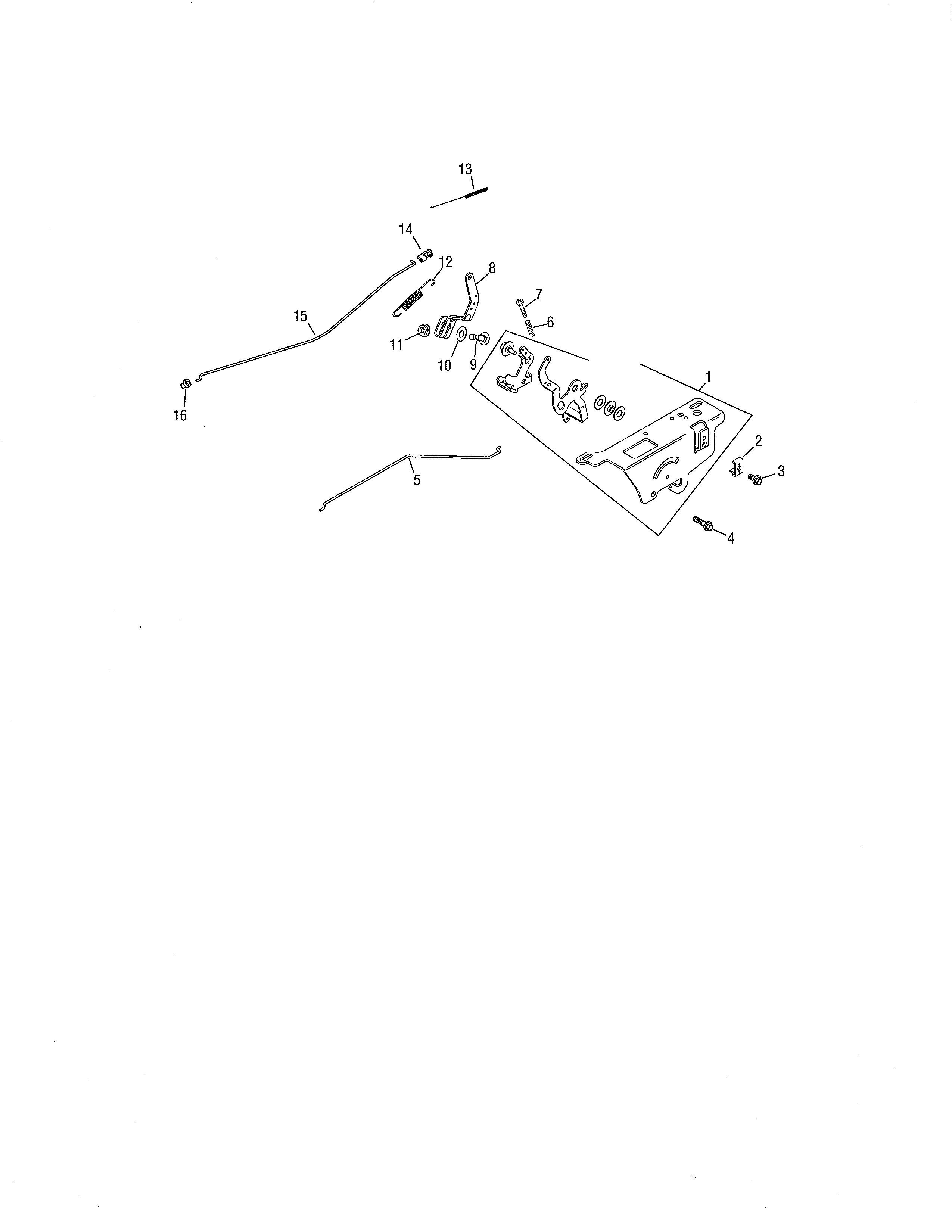 Cub Cadet 13AP11CP756 engine controls diagram