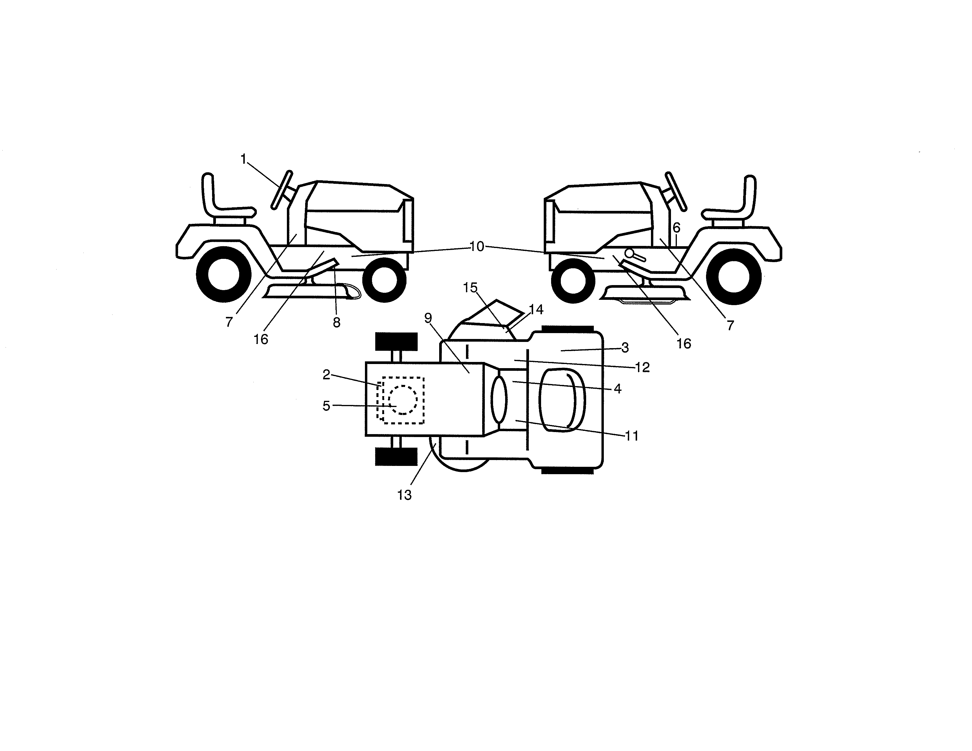 Craftsman 917254061 decals diagram