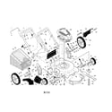Craftsman 917388203 lawn mower diagram