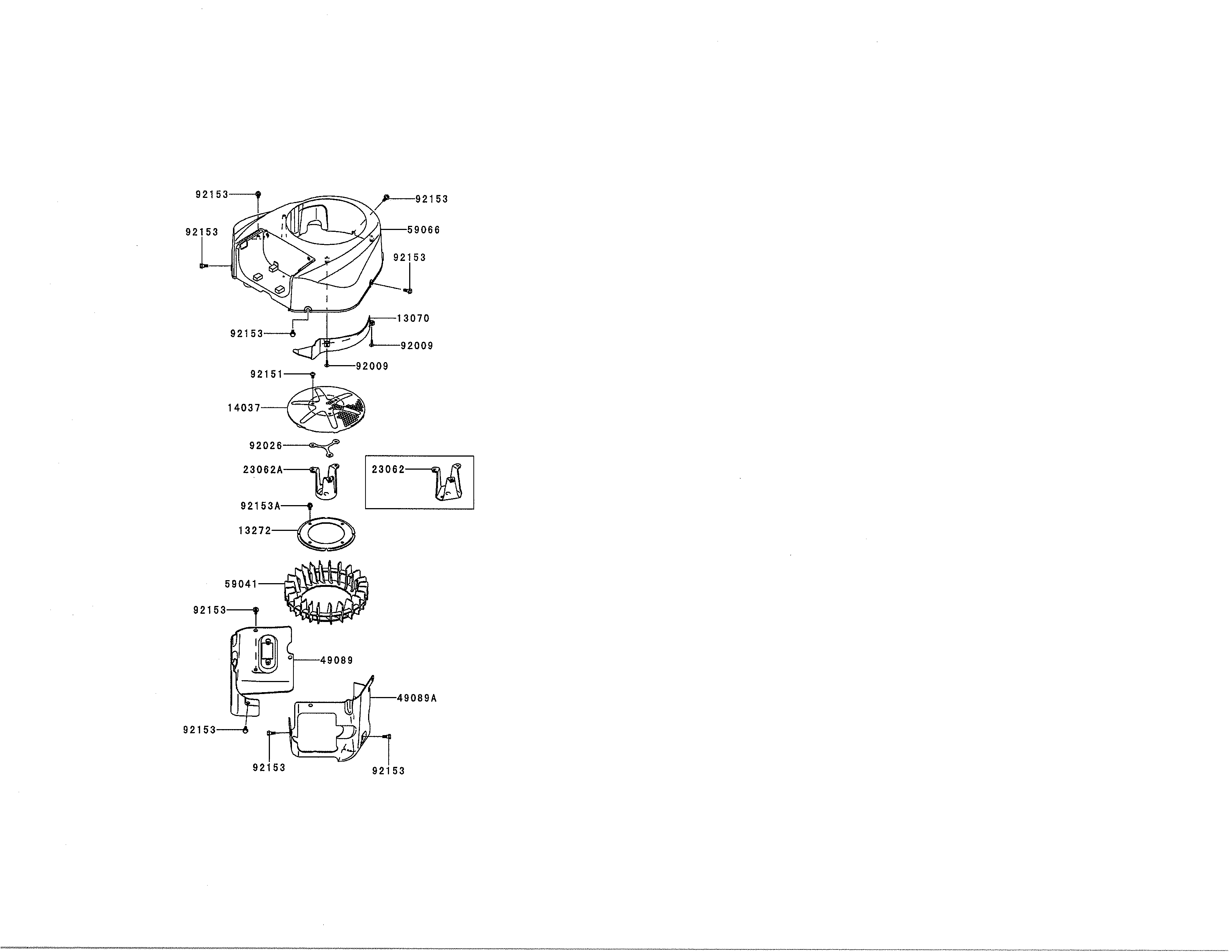 Dixon D26KH54 (96046001300) cooling-equipment diagram