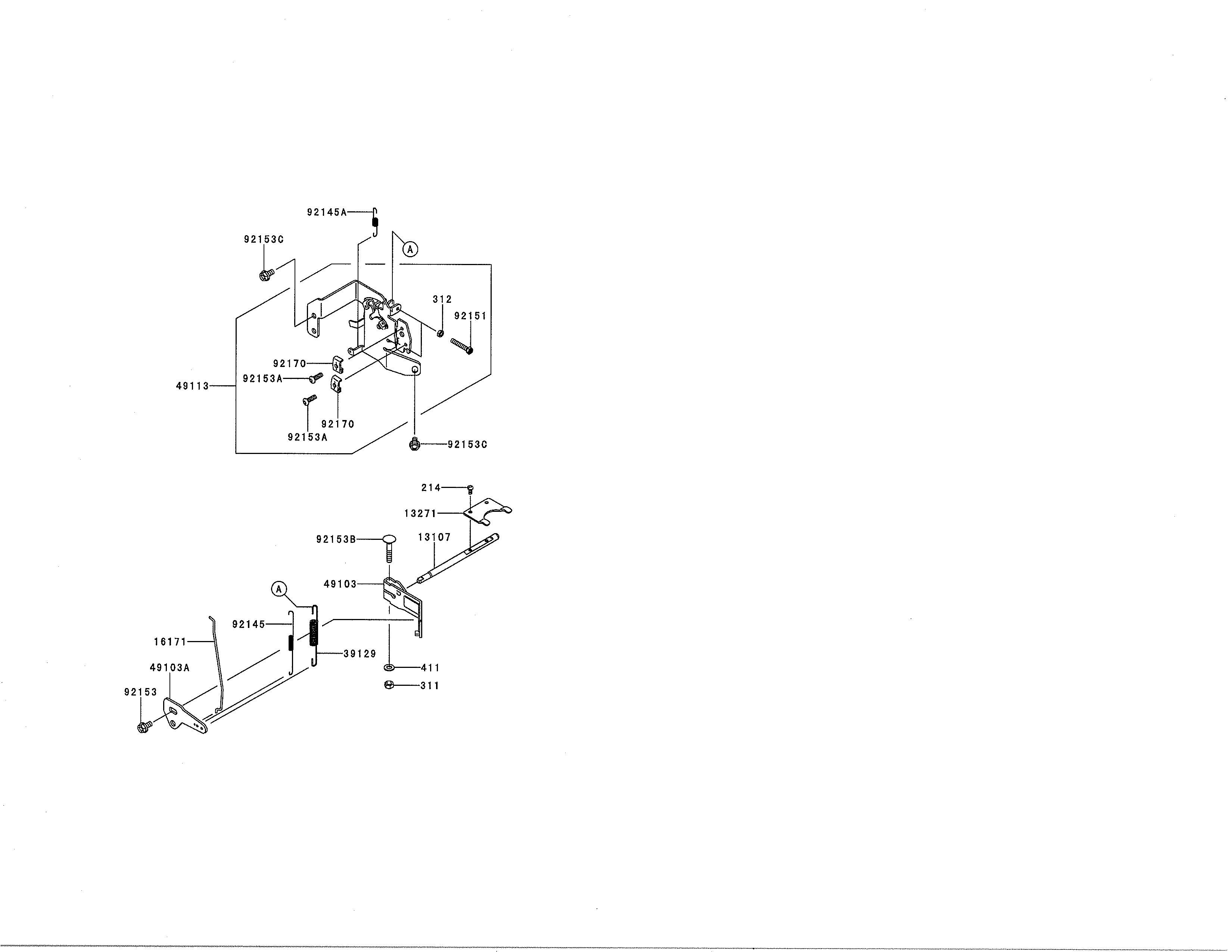 Dixon D26KH54 (96046001300) control-equipment diagram