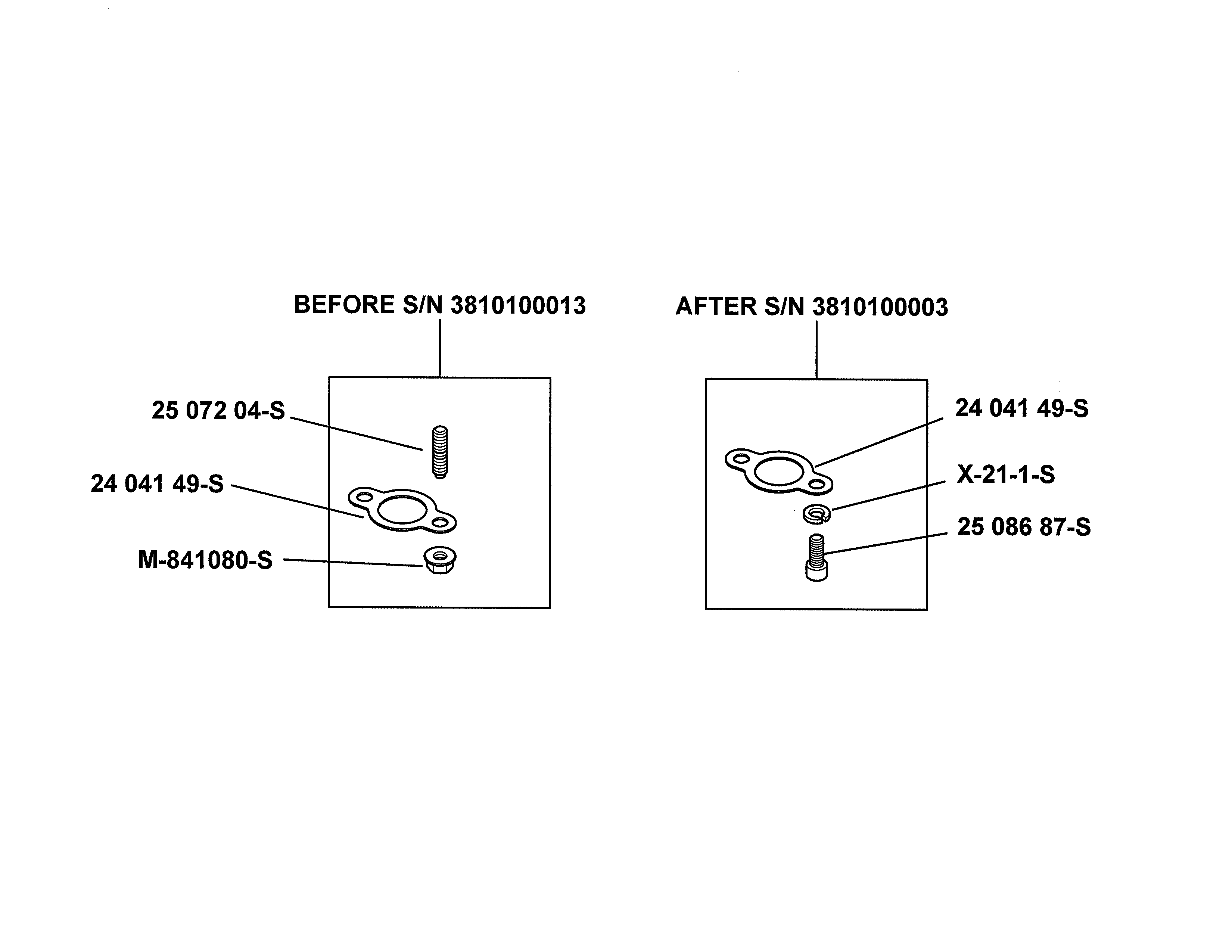 Ariens A2246YT (96046001700) exhaust diagram