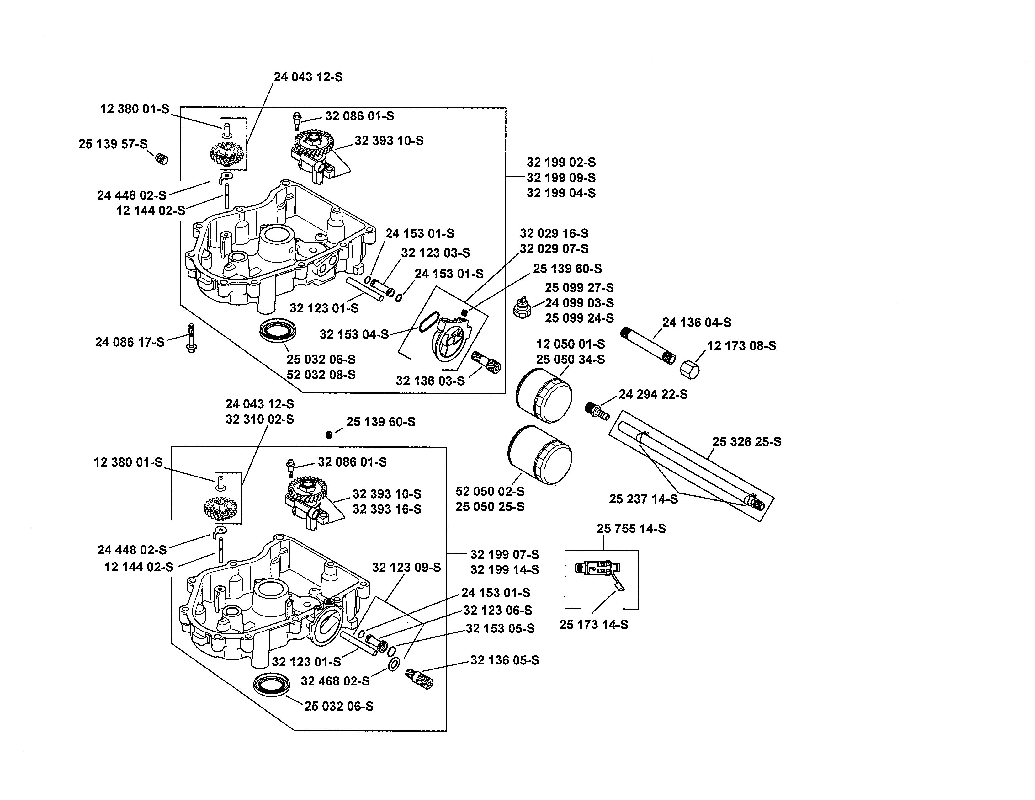 Craftsman 917280085 oil pan/lubrication diagram