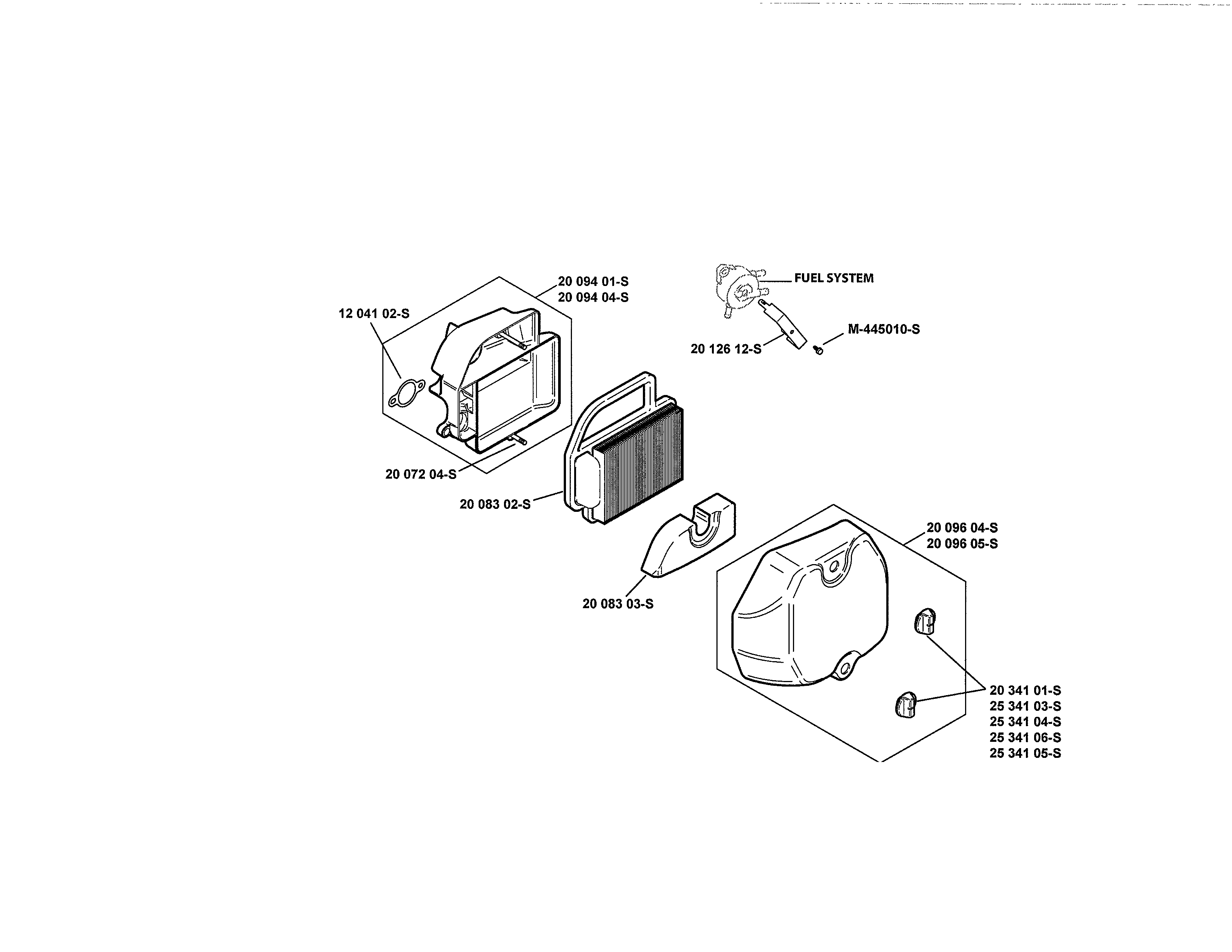 Craftsman 917288533 air intake/filtration diagram