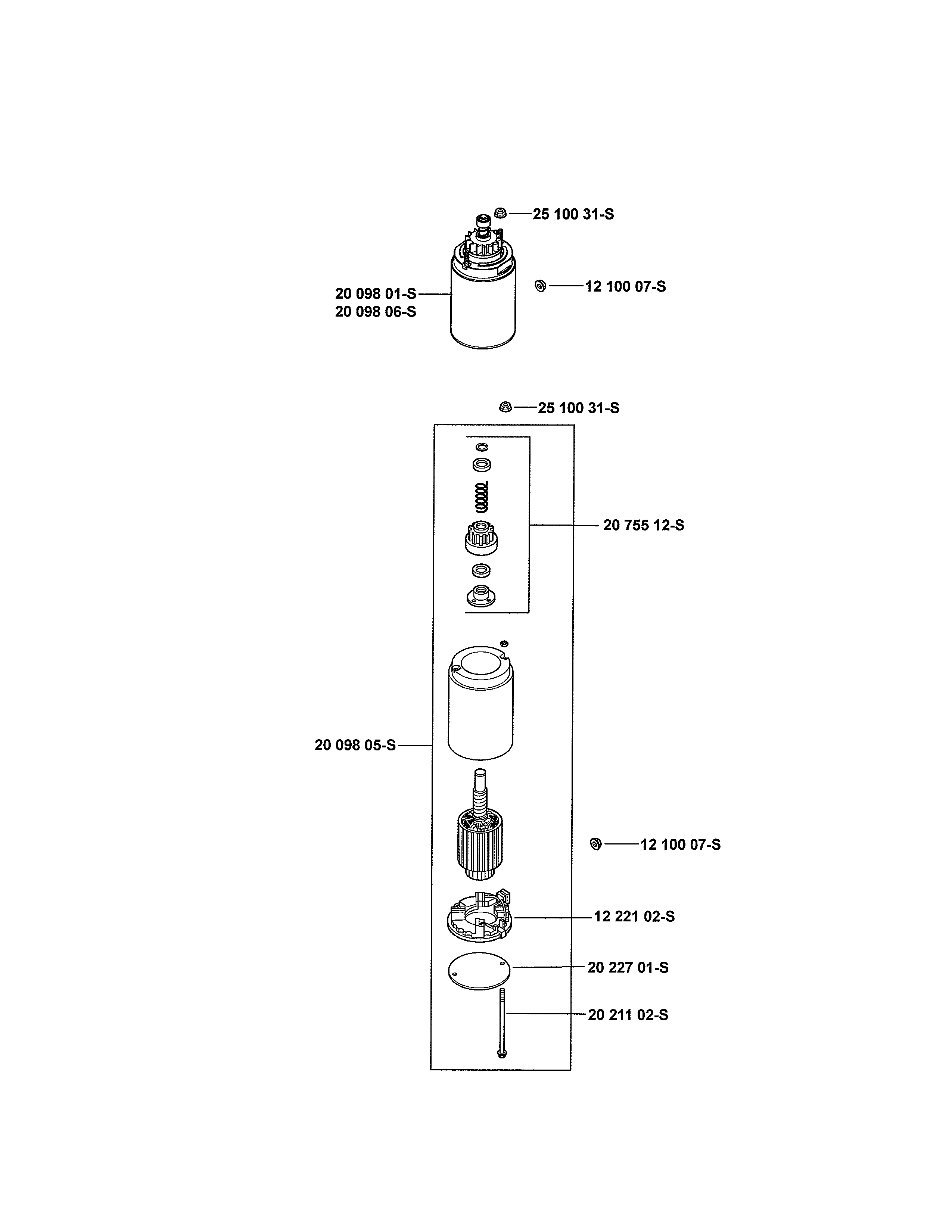 Craftsman 917288533 starting system diagram