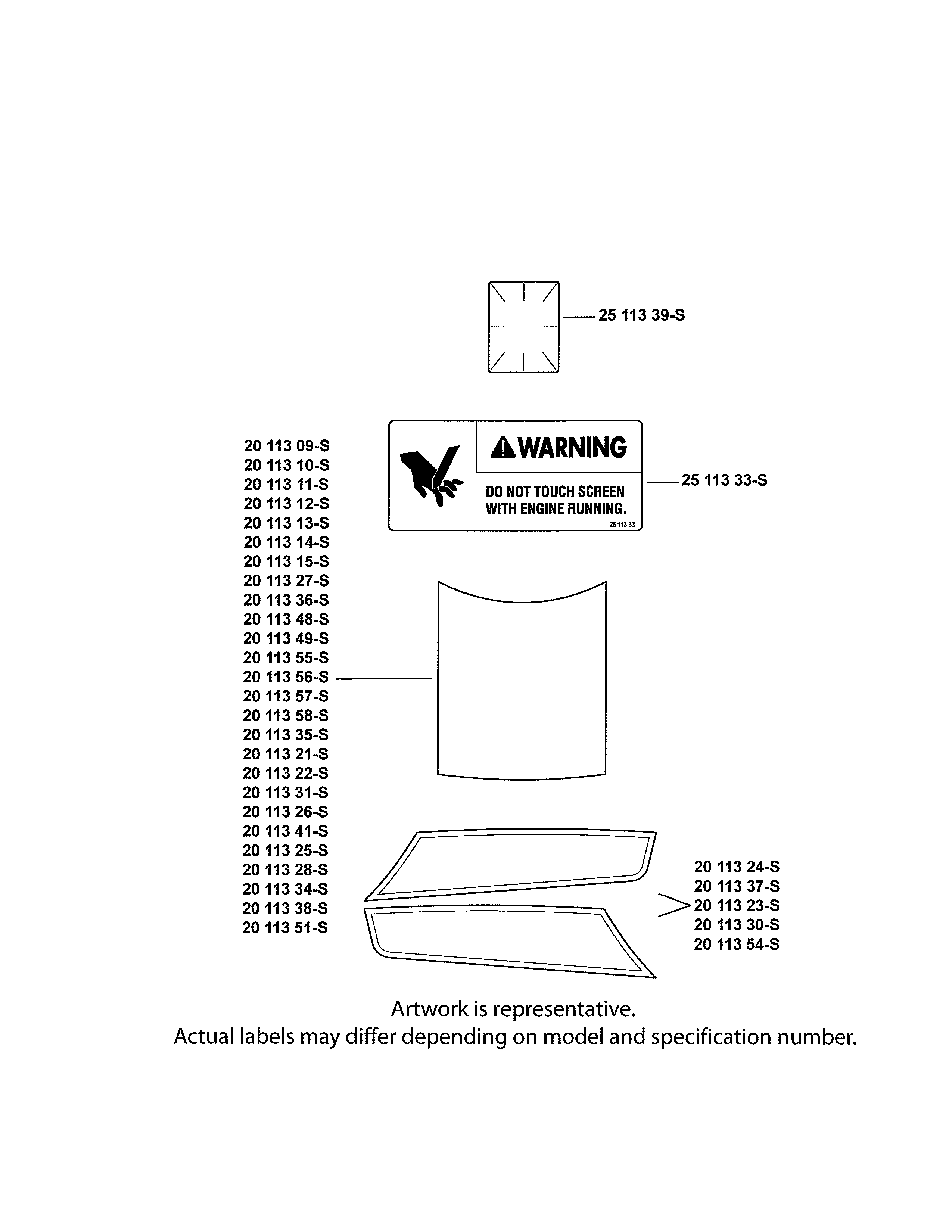 Craftsman 917288533 decals diagram