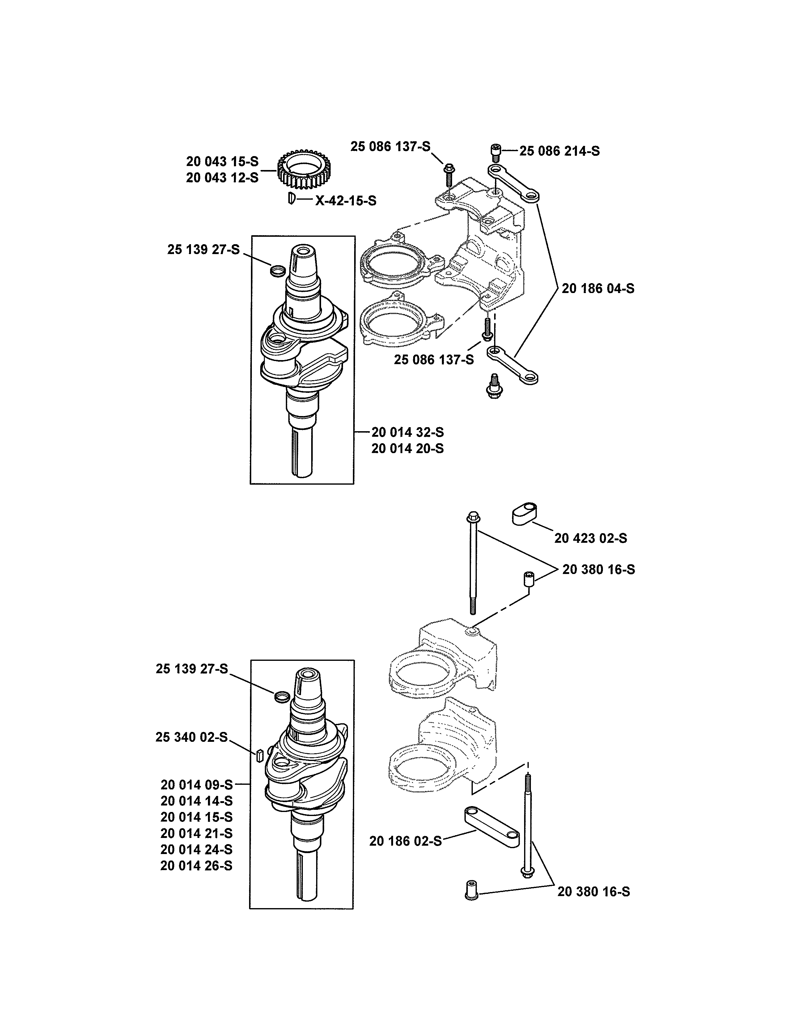 Craftsman 917288533 crankshaft diagram