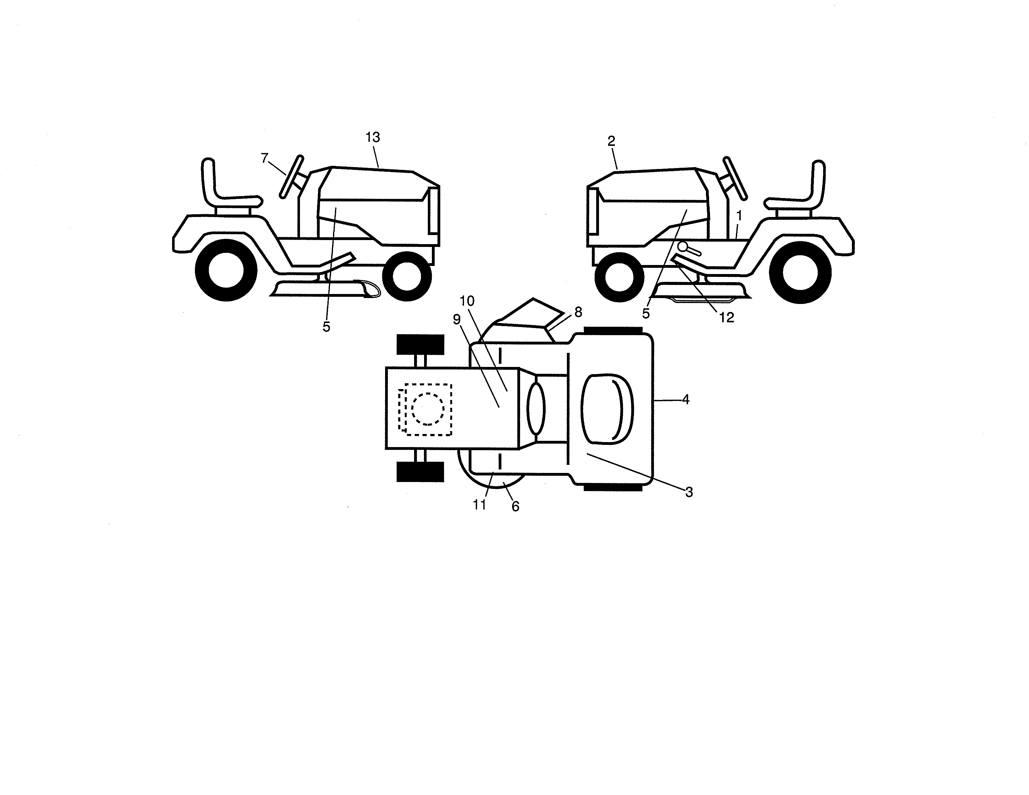 Craftsman 917288611 decals diagram