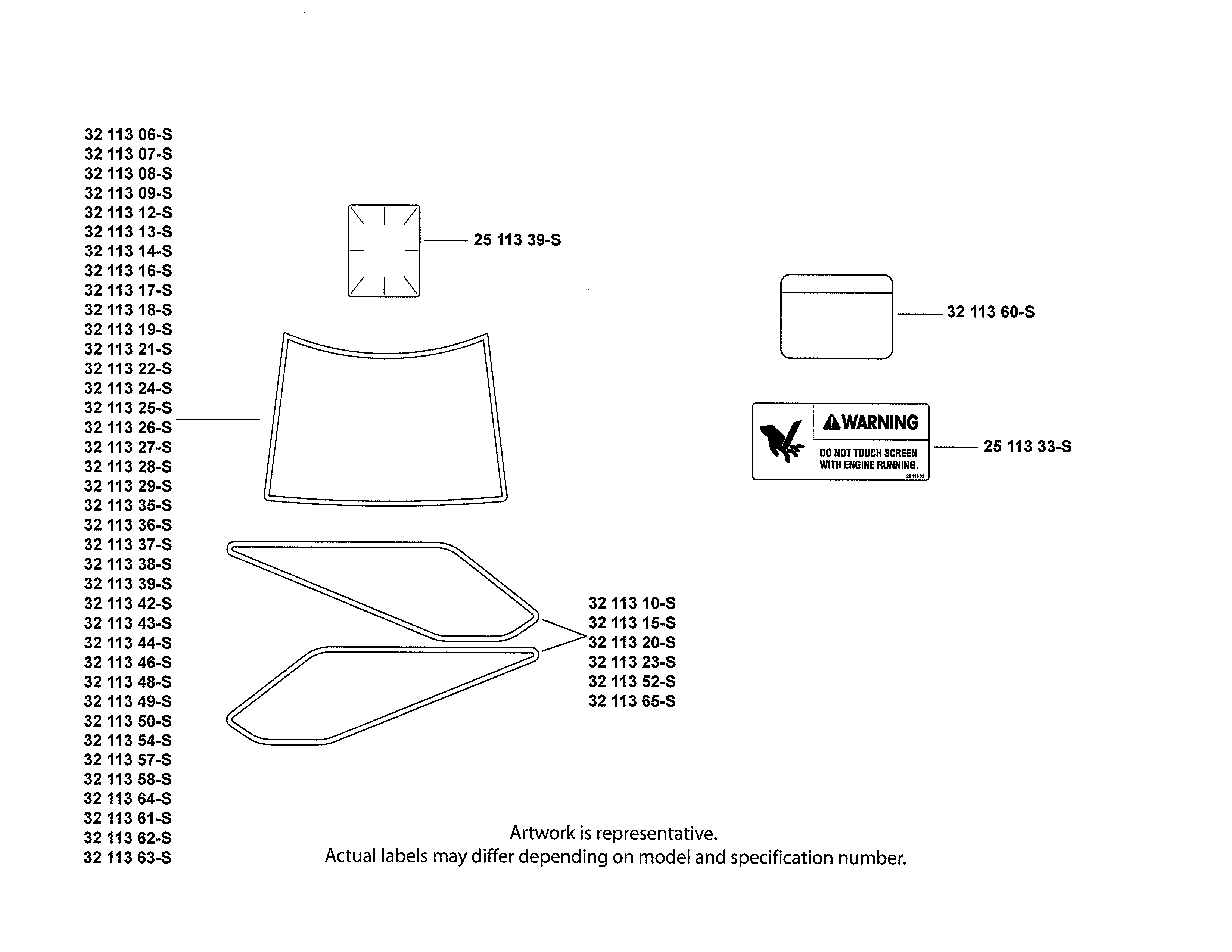 Craftsman 917288612 decals diagram