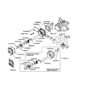 Husqvarna 917384514 head/valve/breather diagram