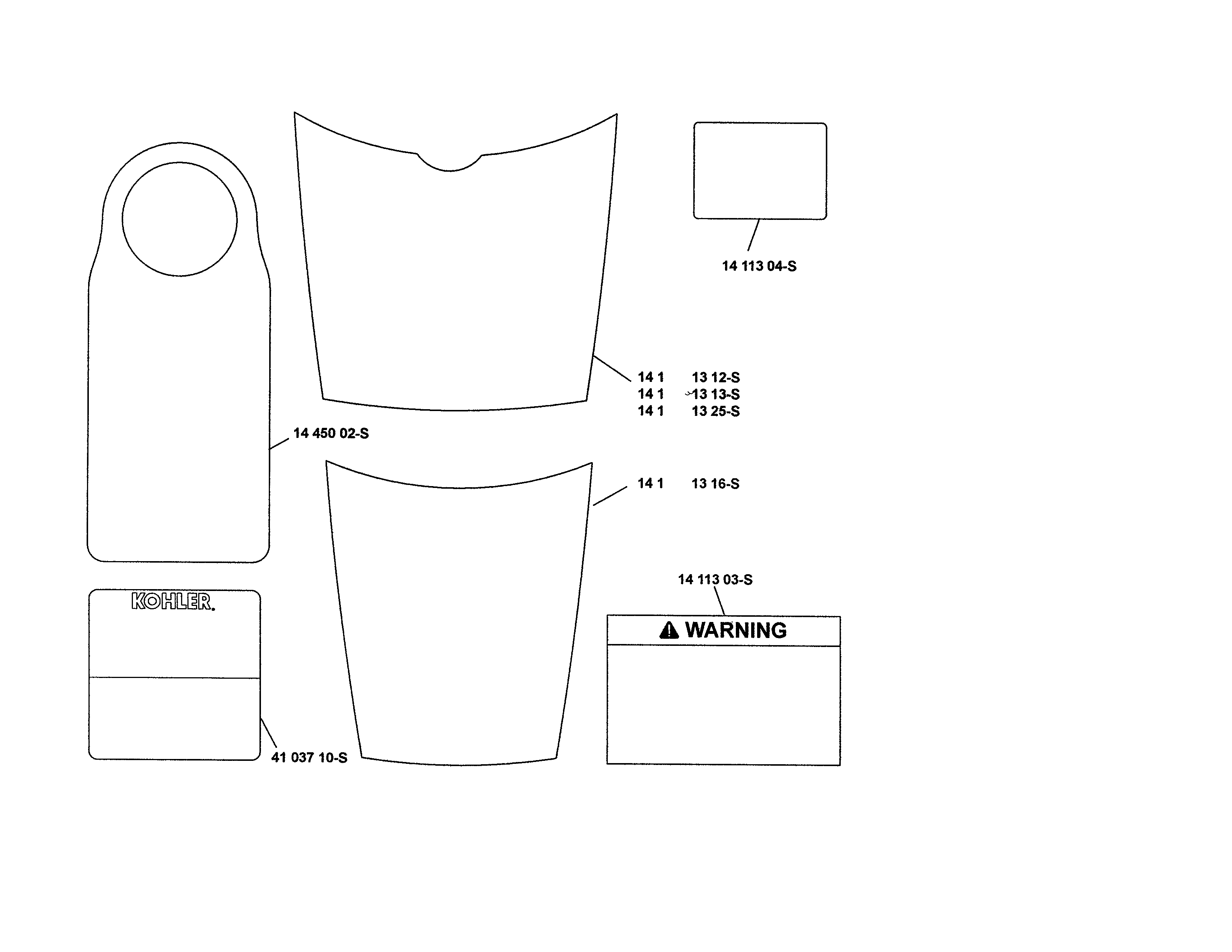 Husqvarna 917379130 decals diagram