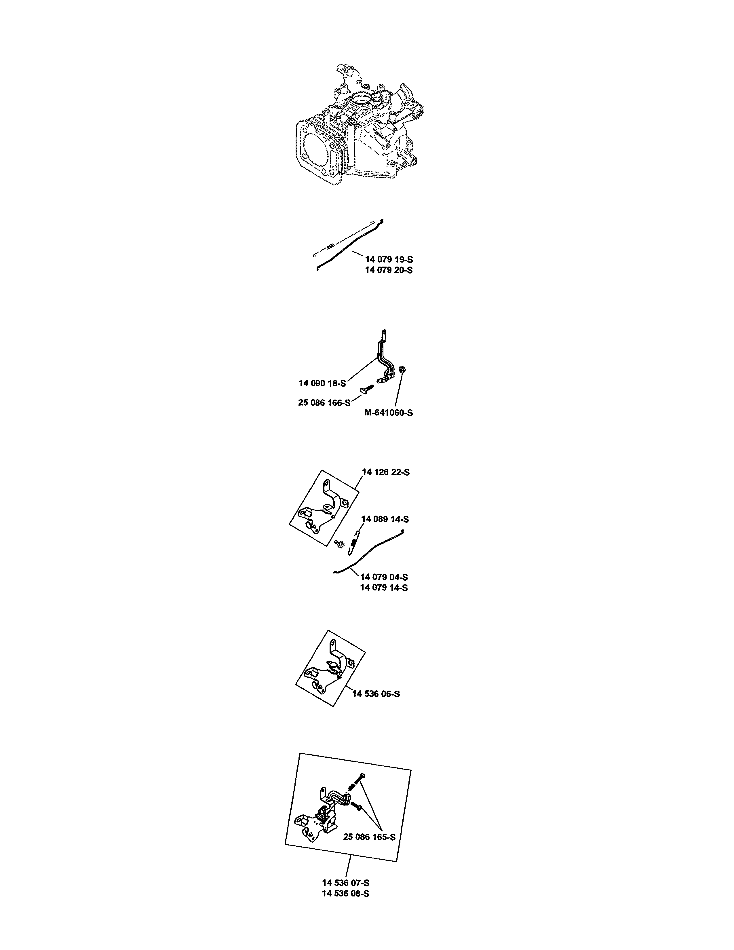 Husqvarna 917379130 engine controls diagram