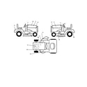 Craftsman 944601881 decals diagram