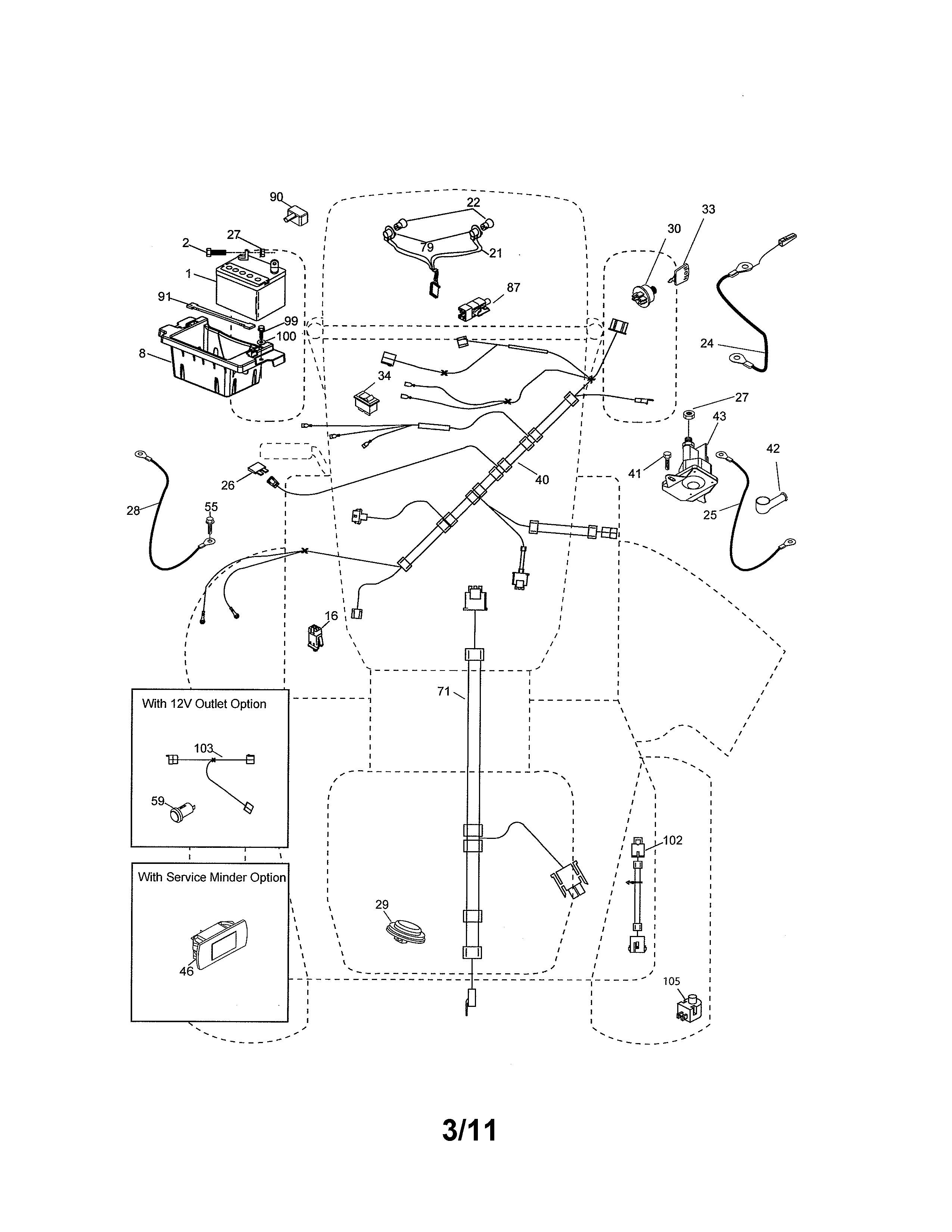 Craftsman 917288661 electrical diagram