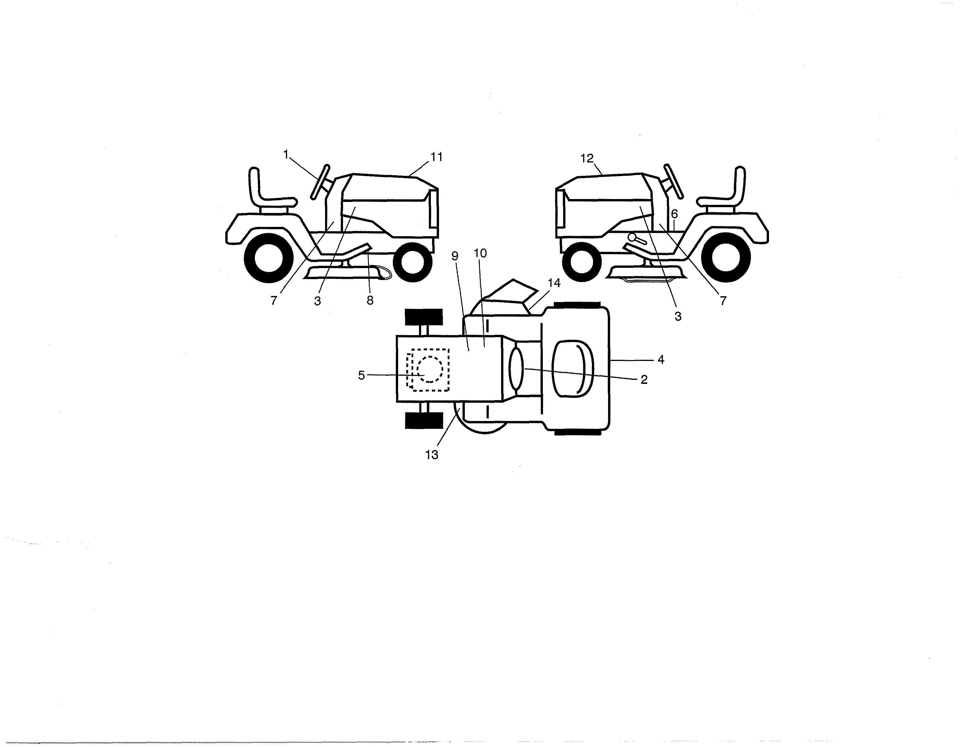 Craftsman 917288661 decals diagram