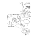 Husqvarna 917376972 gasket set diagram
