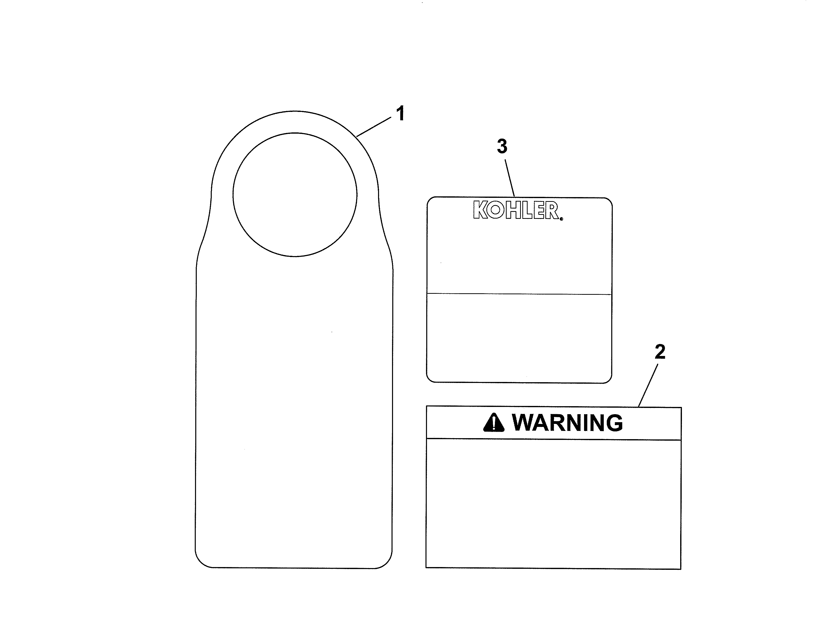 Yard Pro 917371580 decals diagram