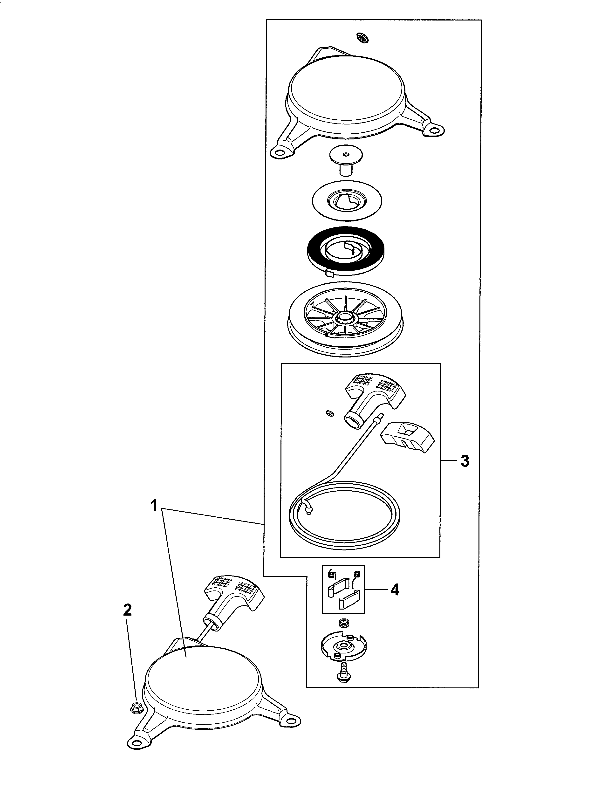 Yard Pro 917371580 starting system diagram