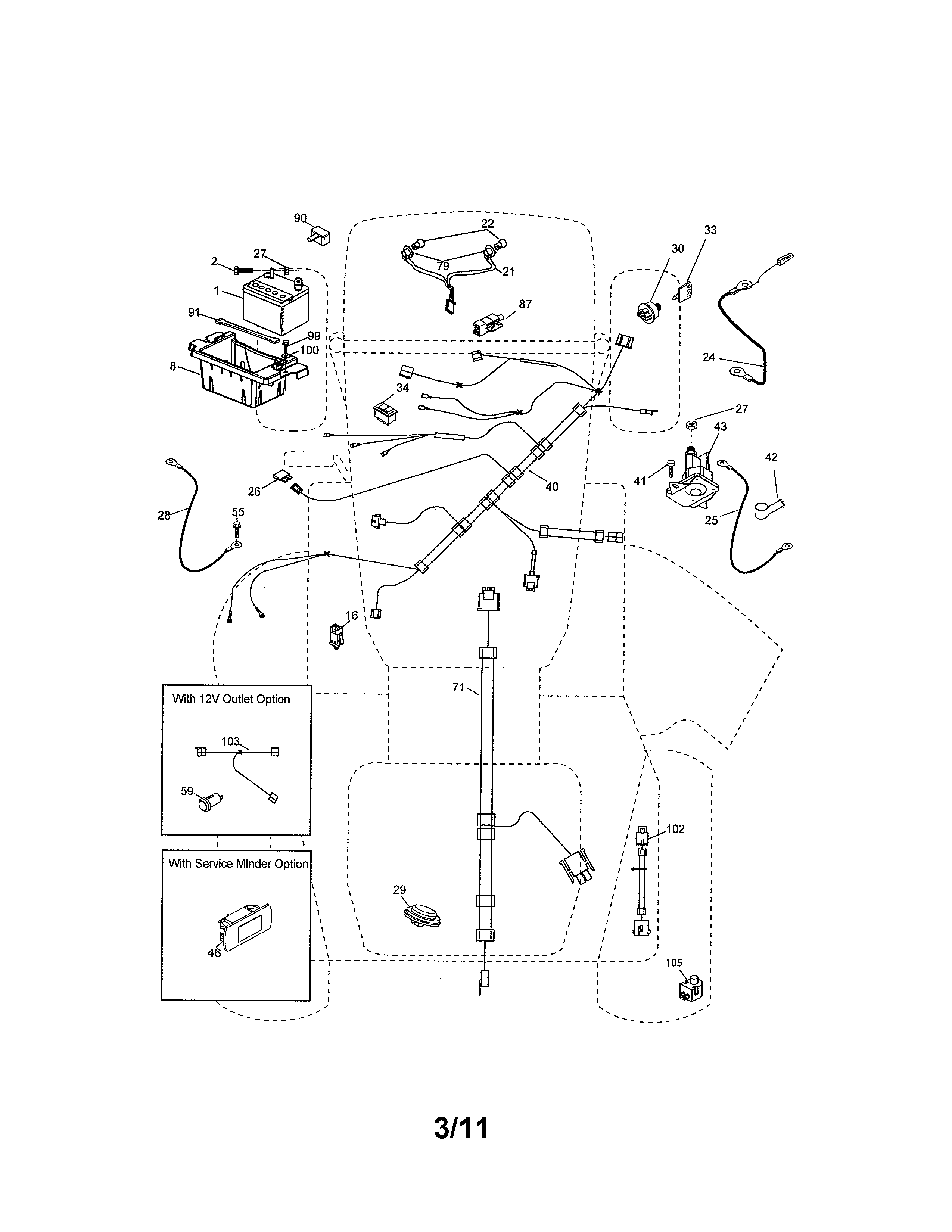 Craftsman 917288660 electrical diagram