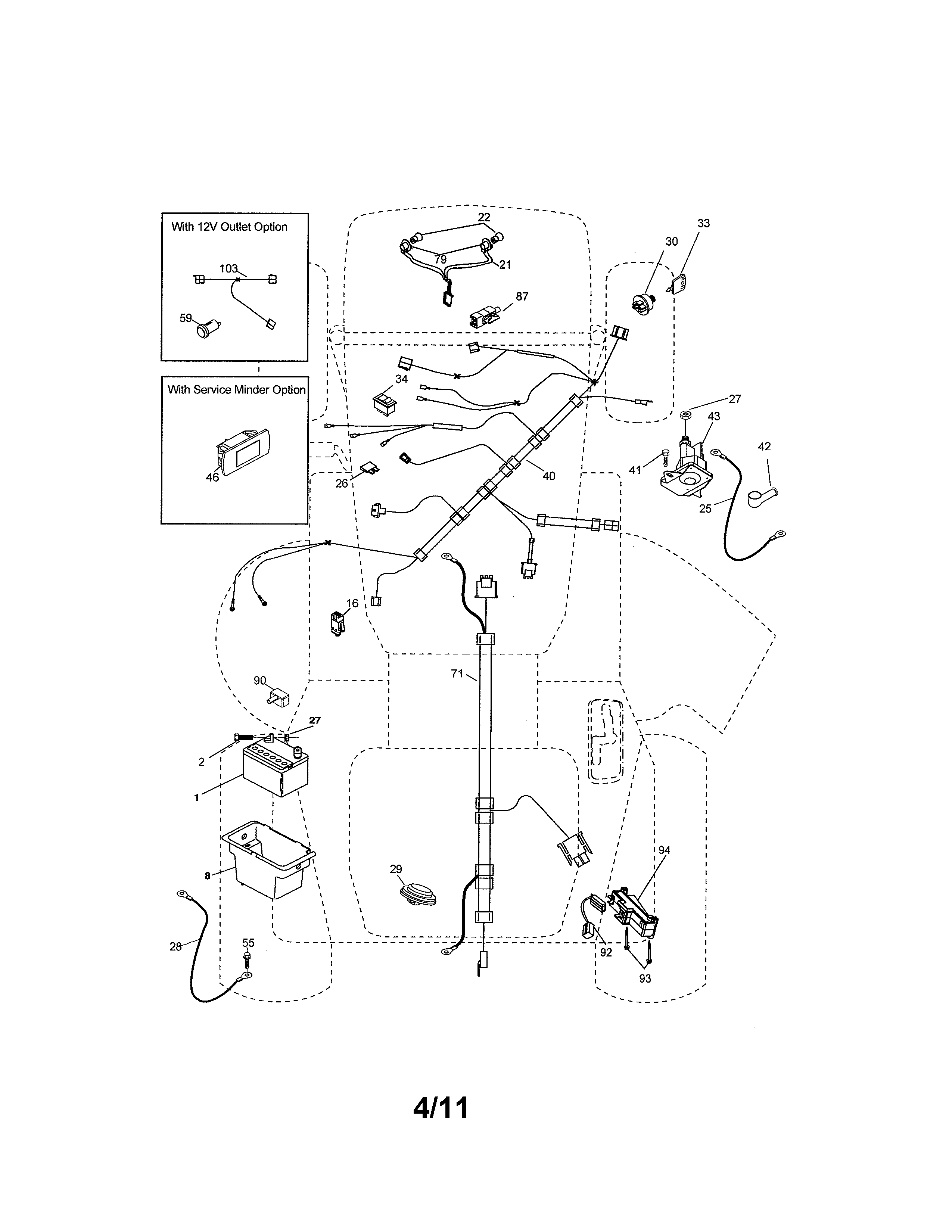 Craftsman 917288513 electrical diagram