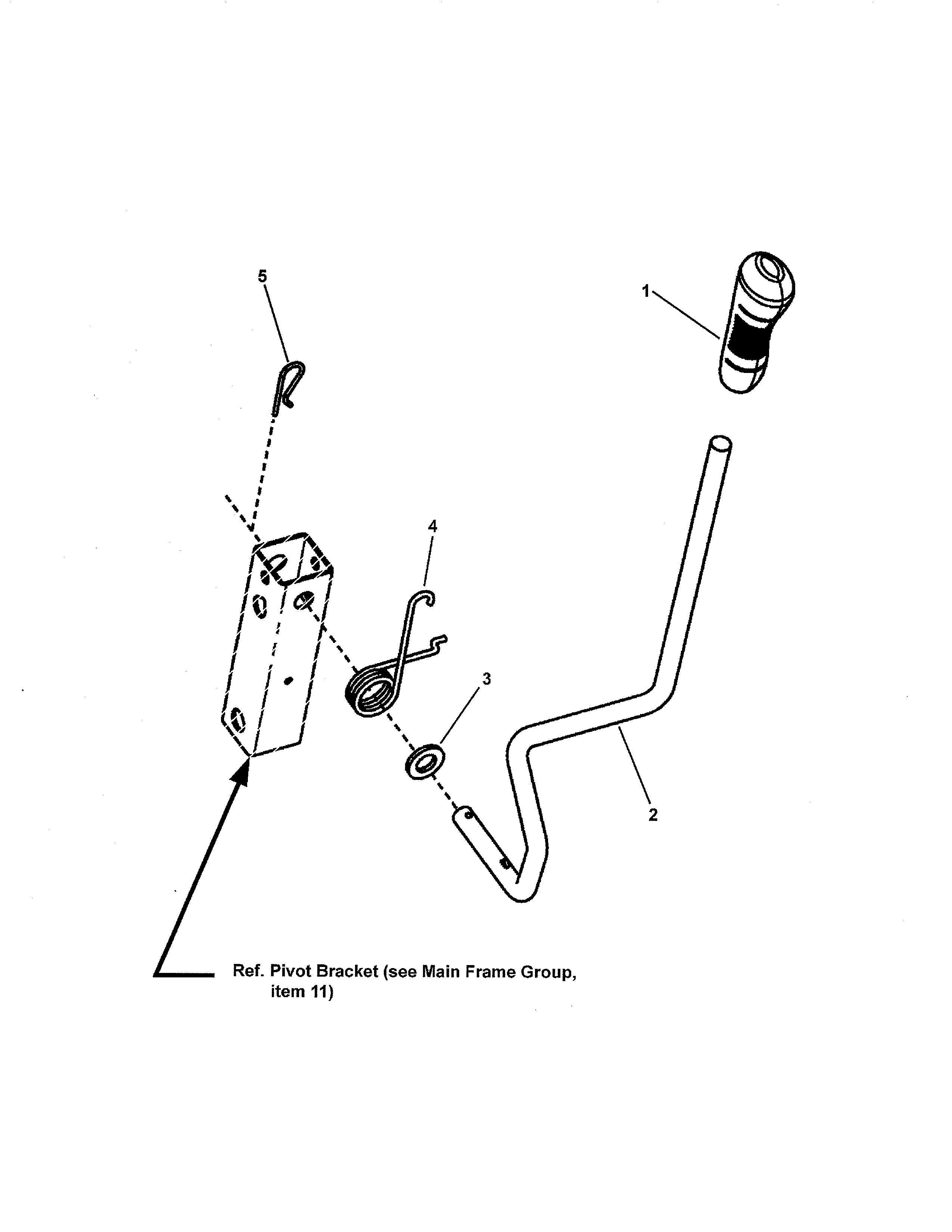 Snapper 7800318 housing suspension diagram